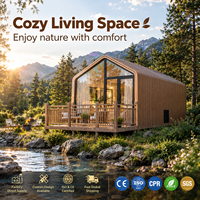 Maison préfabriquée modulaire portable à faible coût de 20 pieds ou 30 pieds, idéale pour l'hébergement