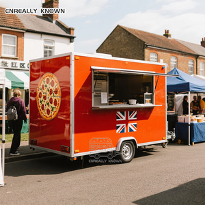 OEM Mobile Truck <b>Beer</b> Stainless Coffee Cart Aluminium Oxide FoodCustom Food Trailer For Sale - Product Image 6