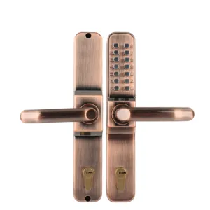 keyboard number key mechanical combination password keyless door lock handle