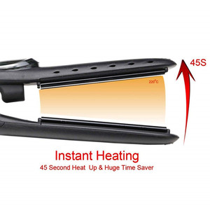 Cree su propia marca profesional Steam Electric Fast Spray Flat Iron Hair Straightener Brush Ceramic para un estilo personalizado - Product Image 3