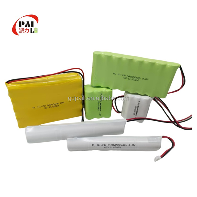 Wholesale Custom NiMH Battery Pack 1.2v-13000mah 2/3 AA AAA C D SC F Series Nickel Metal Hydride