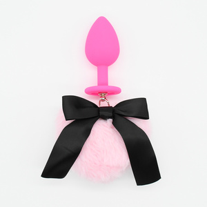 Accesorios de silicona BDSM erótico Kinky Fox desmontable juego de entrenamiento accesorios esclavo coqueteo suave juguetes para adultos <span class=keywords><strong>Anal</strong></span> Butt Plug Tail - Product Image 3