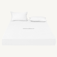 Drap de mise à la terre Queen Size - Mélange de coton conducteur 5% argent avec cordon de mise à la terre