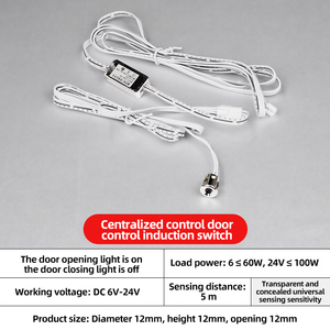 Kızılötesi engel yakınlık sensörü hareket sensörü 12V endüktif anahtarları ile 12V çift kapılı gardırop şarap dolabı - Product Image 6