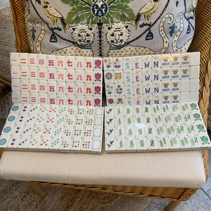 Ensemble de <span class=keywords><strong>Mahjong</strong></span> Américain Personnalisé en Gros, 160 Tuiles, Tuiles de <span class=keywords><strong>Mahjong</strong></span> en Acrylique à 4 Couches, Design - Product Image 5