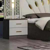 Ensembles de Chambre Complets en Bois Massif Taille Standard, Meubles de Chambre Modernes de Luxe avec Rangement et Hauteur Réglable pour Utilisation Hôtelière