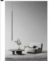 Alpha Lighting Lampe suspendue à tuyau fixe 33W Exclude LED Driver Lumière d'ambiance décorative