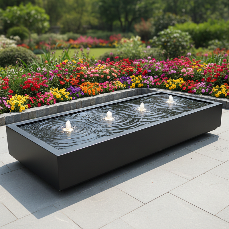 Modern Style Corten Steel Luxury Water