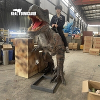 Robot dinosaure marchant grande taille dinosaure animatronique T-Rex Ride