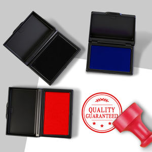 Almohadilla de Tinta de Secado Rápido, Tinta para Huellas Dactilares, Caja de Sellos para Oficina <span class=keywords><strong>Financiera</strong></span>, Adecuada para Finanzas, Agencias de Seguridad y Archivos - Product Image 1