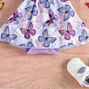 Conjunto Adorable para Bebés Niñas Recién Nacidas de 0 a 18 Meses, Mameluco de Manga Corta con Cierre de Botones a Presión, Suministro ODM - Product Image 5