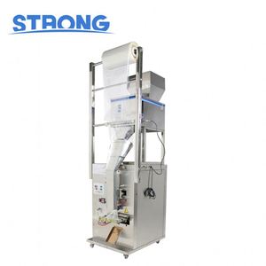 Machine d'emballage automatique multifonctionnelle 10-999G à vibration pour peser et remplir des sachets de poudre, granulés, céréales, sel, sucre, riz - Product Image 1
