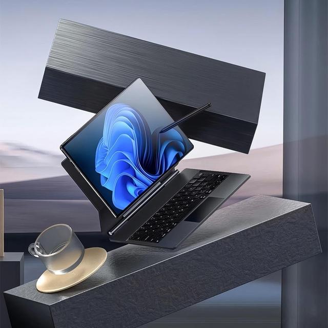 Intel N5095 13 Inch 2k 2-in-1 Tablet Laptop 12GB LPDDR4 1 TB SSD Windows 11 Laptops Mini Notebook Dual Cameras with Keyboard