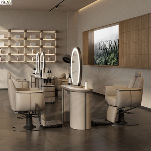 Muebles para Peluquería y Barbería, Paquetes de Equipos de Salón Blancos Económicos - Product Image 4