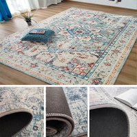 Factory Custom Luxus Vintage Distressed Hotel gedruckt Blumen Teppiche und Teppiche wasch bar Teppiche Schlafzimmer Boden Karpet