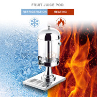 Distributeur de jus portable YITIAN 8L 16L 24L en acier inoxydable de qualité commerciale pour restaurants – Nouveau modèle en libre-service