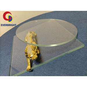 사용자 정의 크기 건물 안전 유리 시트 낮은 철 강화 플로트 유리 울트라 투명 유리 창 - Product Image 2