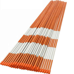 TOPFRP FRP Fiberglass Rod Driveway Marker with Laser Reflective Tape Pultrusion Technique Smooth Surface 1/4" 5/16" 3/8" - Product Image 3