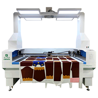 Machine de découpe laser CO2 à double tête, alimentation automatique, positionnement de la caméra panoramique, découpe laser 1610