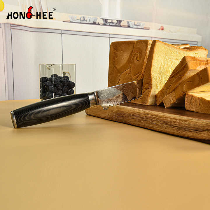 Hot Sale Handle Japanese Damascus Steel Chef's kitchen knives