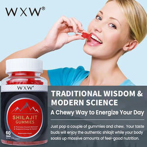 Shilajit gummies สมุนไพรธรรมชาติบริสุทธิ์ที่ออกแบบมาอย่างดีอาหารเสริมเสริมภูมิคุ้มกันสำหรับผู้ใหญ่ที่มีหน่วยความจำโฟกัสให้ประโยชน์รูปแบบลูกอม - Product Image 5