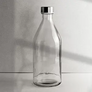 Botella de vidrio de 1 litro, merchandising sostenible - Product Image 2