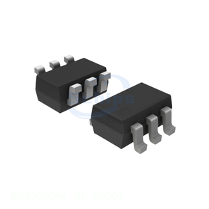 Components Electronic Diode Arrays 6-TSSOP, SC-88, SOT-363 BAS70SDW_R1_00001 Authorized Distributor - Product Image 1