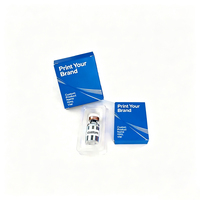 Flacon pharmaceutique vide personnalisable, boîte d'emballage rigide en papier de 3 ml avec plateau en plastique, gaufrage et doublure en éponge