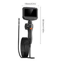 Caméra d'inspection automobile analogique ANESOK S30, endoscope articulé 8 mm, 6 mm, 3,9 mm, 1080P
