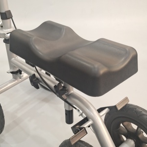 Scooter de Rodilla <span class=keywords><strong>para</strong></span> Lesiones en el Pie <span class=keywords><strong>para</strong></span> Adultos, <span class=keywords><strong>Andador</strong></span> de Rodilla Direccional, Scooter Plegable Ajustable con Freno - Product Image 5