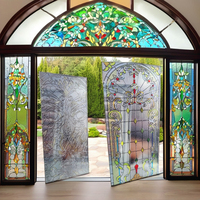 Verre de construction coloré, massif et teinté, de qualité supérieure, pour fenêtres d'église, portes et décoration de salles de douche - Vente en gros