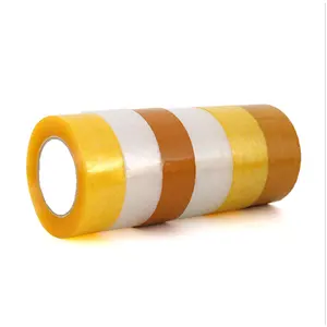 Bopp Transparent Tape 55um Wholesale Transparent Adhesive Bopp Tape Opp Packing Tape Factory Price