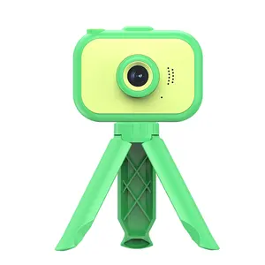 2024 Bestseller grüne Y6 Kinderkamera Handfotografie Doppelobjektiv Außenbereichs-Spielkamera Weihnachtsgeschenk