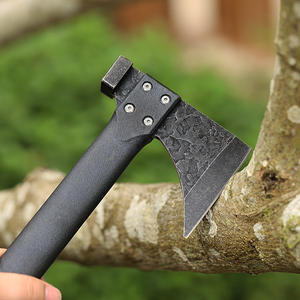 <span class=keywords><strong>Hacha</strong></span> Multifuncional <span class=keywords><strong>para</strong></span> Campamento al Aire Libre con Cabeza de Acero con Alto Contenido de Carbono y <span class=keywords><strong>Mango</strong></span> de Plástico de Grado Industrial <span class=keywords><strong>para</strong></span> Aventuras de Corte - Product Image 3