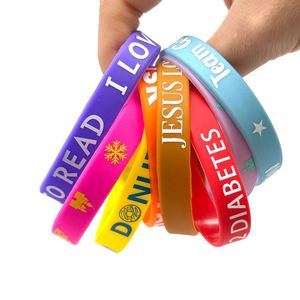 Bracelet en silicone réglable unisexe personnalisé avec logo, bracelet de sport en silicone pour le basketball, bracelet en silicone pour adulte - Product Image 2