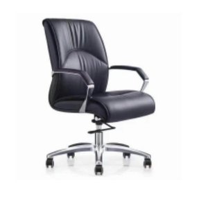 Silla de oficina moderna y cómoda de cuero con reposabrazos y respaldo 37731-A608 37731-B608 37731-D608 - Product Image 4