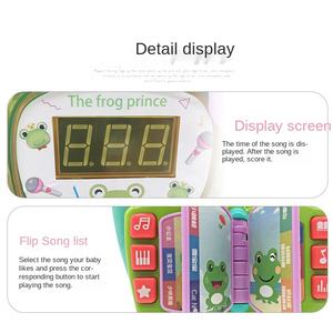Machine de karaoké multifonctionnelle pour enfants, machine électrique éducative pour raconter des histoires, jouet d'apprentissage musical pour bébé avec microphone - Product Image 6