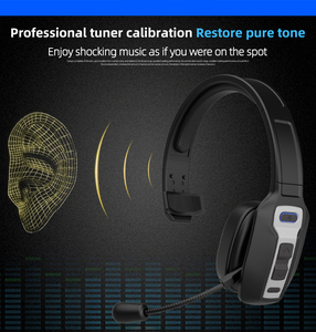 With Noise Canceling&Mute <b>Microphone</b> for Cell Phones,On for Trucker, Home Office, Wireless Headse - Product Image 4