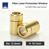 Nouveau capuchon anti-poussière de protection pour connecteur de sortie QBH D12.8 H9.4 pour laser fibre MAX, matériaux métalliques, longueur d'onde 1064nm, plusieurs tailles