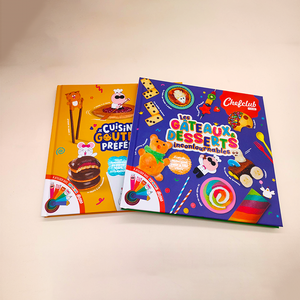 Couverture rigide personnalisée enfants français <span class=keywords><strong>cuisine</strong></span> impression de bandes dessinées pour les enfants éducatifs - Product Image 3
