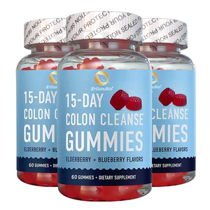 OEM/ODM 15 Dias Colon Cleanse Gomas Sabugueiro e Blueberry Sabores Suplemento Dietético 60 Gomas - Product Image 6