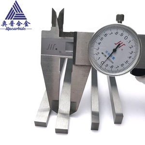 Barres carrées plates personnalisables de carbure de tungstène de 10*6*135mm/blocs/OEM extérieur poli par bande soutenu - Product Image 5