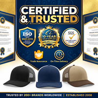 Casquettes Trucker 6 Panneaux Personnalisées OEM/ODM 2026 avec Logo Brodé et Écusson en Cuir, Gorras en Maille Personnalisées 112