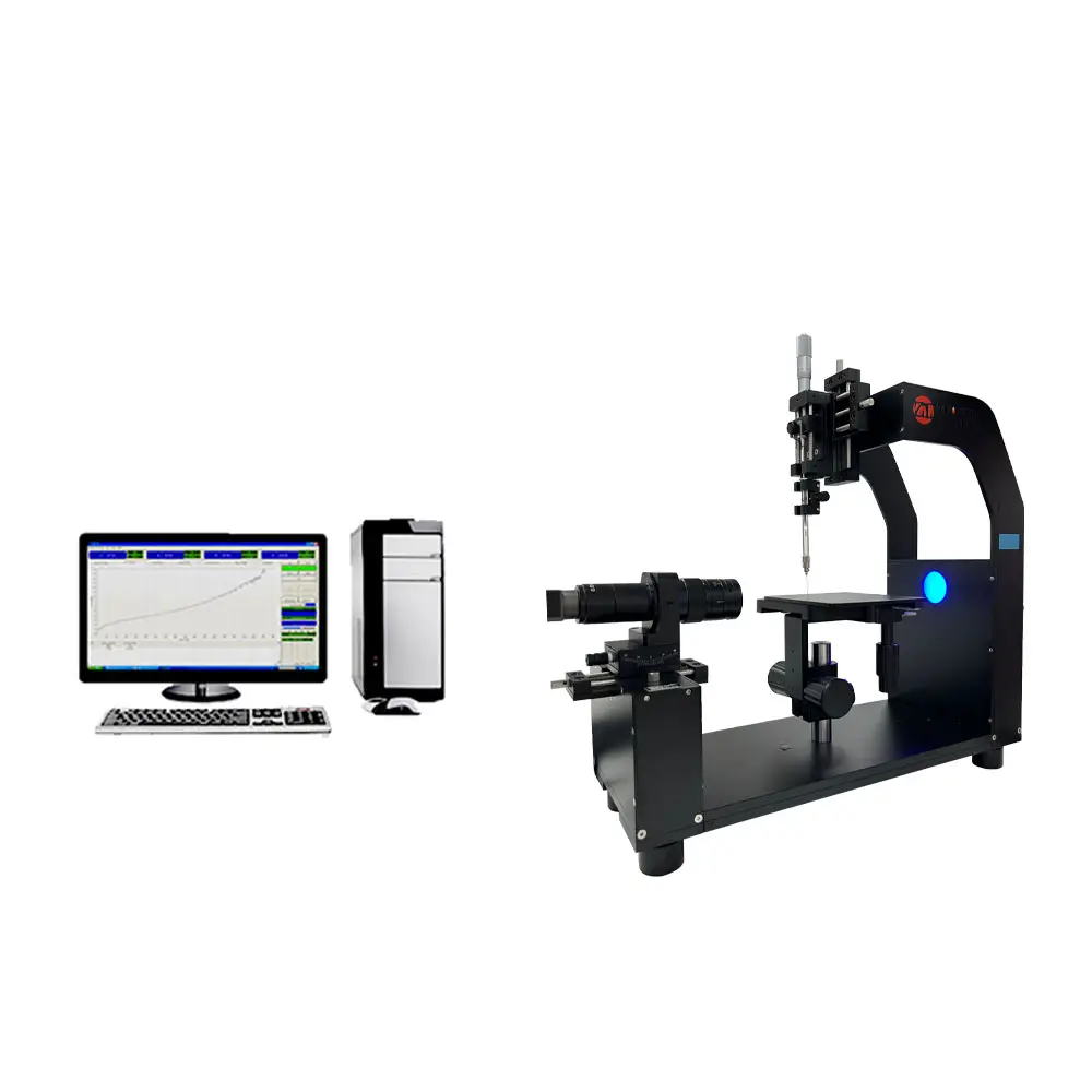 संपर्क कोण विश्लेषक पानी छोटी बूंद कोण परीक्षण साधन संपर्क कोण मीटर