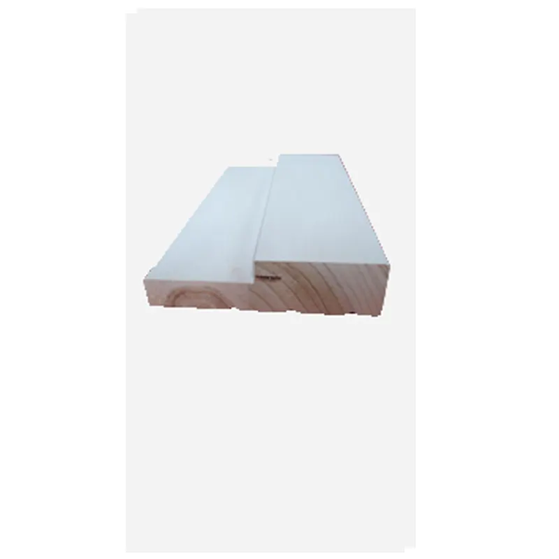 4 9/16 "Gevingerlast Witte Grondverf Platte Interieur Exterieur Deuren Houten Deur Frame Deurstijl