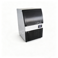 Machine à glaces automatique en acier inoxydable 35 kg/jour, machine à glaces en cylindre par pulvérisation, vente chaude