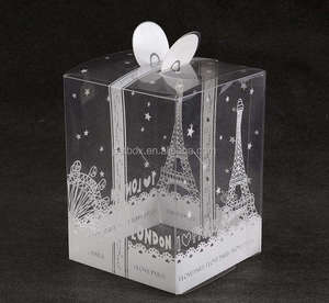 PVC transparent Valentine boîte d'emballage cadeau rouge à lèvres parfum anniversaire main boîte en gros - Product Image 2