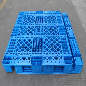 Carico statico QS 4-6t Pallet in plastica durevole per magazzino 1200x1000 Pallet in plastica per carichi pesanti