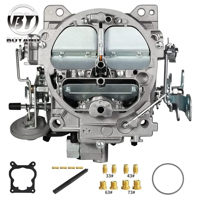 Rochester Quadrajet Carburetor For Chevy 327 350 427 454 V8 750CFM 4 Barrel 4MV Chevrolet GMC 1966-1973 Carb 17054709