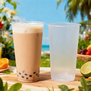 Vasos de Plástico PP Transparente al por Mayor, Libres de BPA, Vasos para Estadio con Logotipo Personalizado Impreso, Vasos Esmerilados de 8oz, 10oz y 20oz para Bodas - Product Image 6